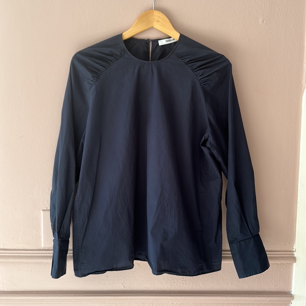 Thakoon Navy Blue Blouse. Size small.